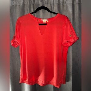 Michael Kors Blouse with Gold Buttons